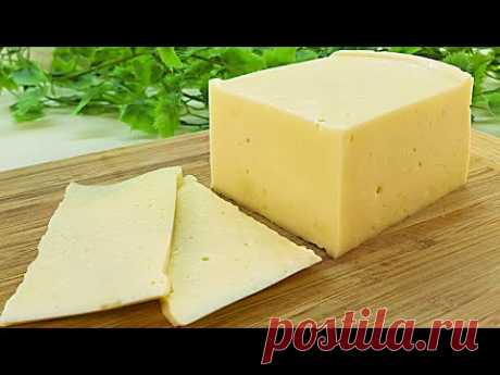 вкусный и быстрый рецепт домашнего сыра, всего 2 ингредиента, 10 мин работы - без сычужного фермента