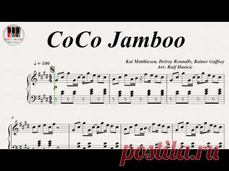 CoCo Jamboo - Mr. President, Piano