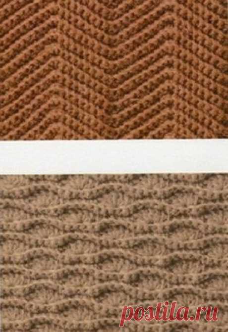 Плотные узоры крючком | Рукоделие и вязание