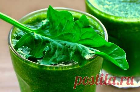Зеленый витаминный смузи
