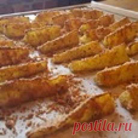 Кабачковые дольки в духовке Кулинарный рецепт