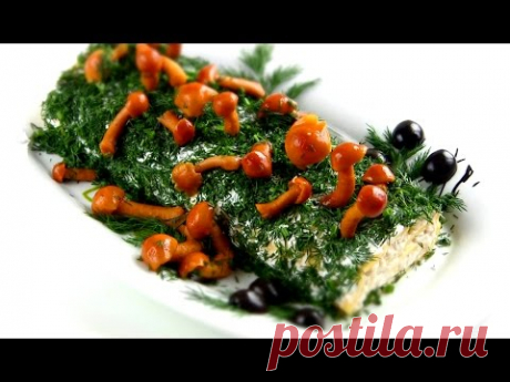 Рулет с курицей &quot; Сказочное полено&quot; / Быстро Просто Вкусно - YouTube