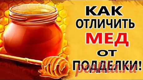 Как отличить настоящий мед от поддельного! ВЫ ТОЧНО ЭТОГО НЕ ЗНАЛИ!