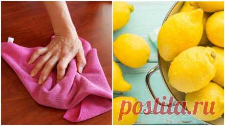 Как надолго избавиться от пыли с помощью лимонной тряпки