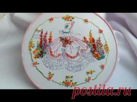 ВЫШИВКА: Дамский сад  \   EMBROIDERY: Lady's garden