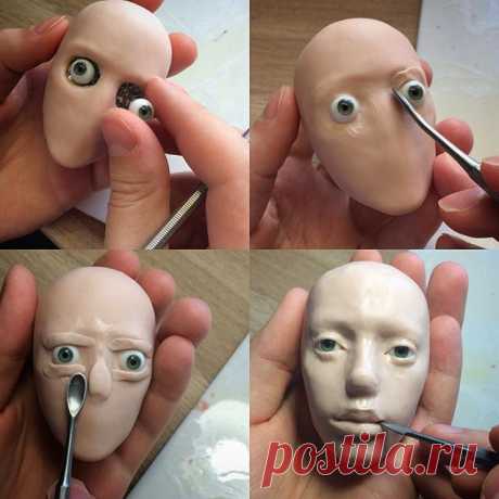 #шарнирнаякукла #полимернаяглина #процессработы #bjd #polymerclay #workprocess