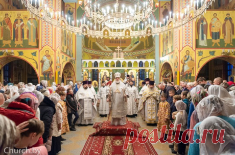 В праздник Собора Пресвятой Богородицы Патриарший Экзарх совершил Литургию в храме в честь Рождества Христова деревни Большое Стиклево | Служение | Патриарший Экзарх всея Беларуси | Епархия | Официальный портал Минской епархии