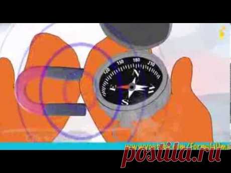 Почему компас показывает на север? (умные мультфильмы для детей &quot;Формула Ума!&quot;) - YouTube