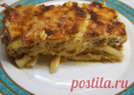(2) Пастицио. Очень вкусное греческое блюдо - пошаговый рецепт с фото. Автор рецепта Готовим Вкусно . - Cookpad