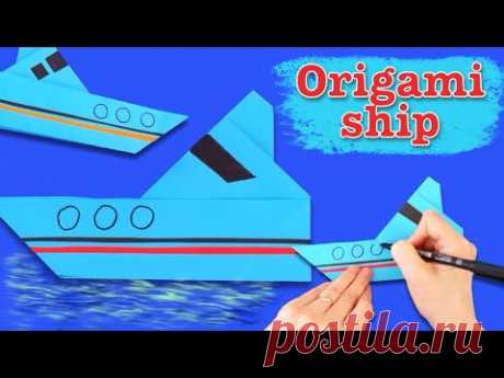 Origami Boat Masterpiece: Fold &amp; Decorate Your Paper Sailboat | Easy DIY Tutorial&quot;