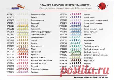 Контур по стеклу и керамике купить в интернет-магазине