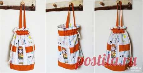 Drawstring Bag Tutorial ~ DIY Tutorial Ideas!