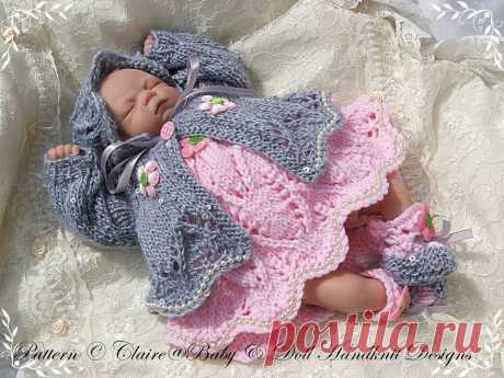 Claire's Baby & Doll Handknit Designs