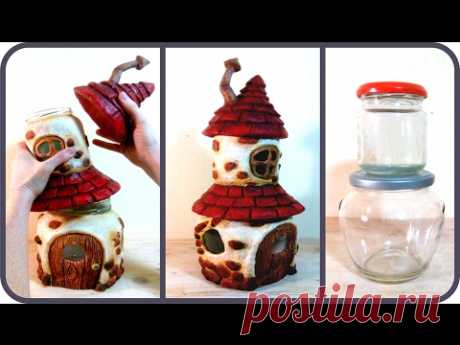 ❣DIY Fairy House with Attic using Two Jars❣