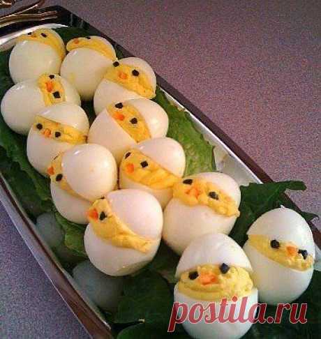 Цыплята в яйце » Кулинарные рецепты