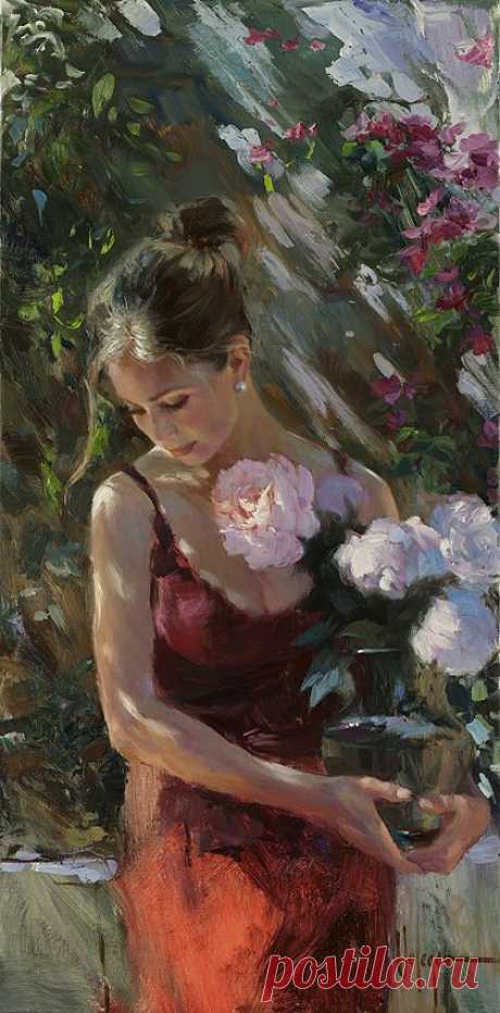 Vladimir Volegov -Peony Vase