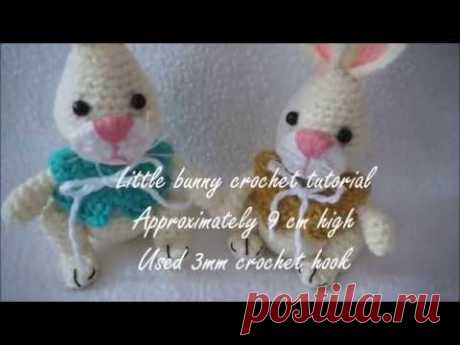 little bunny crochet tutorial - YouTube