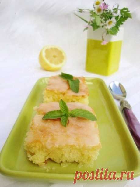 Лимонный пирог "Наивкуснейший" - кулинарный рецепт