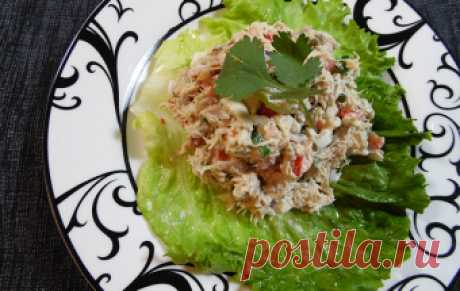 Салат с тунцом и овощами / Рыбные салаты / TVCook: пошаговые рецепты с фото