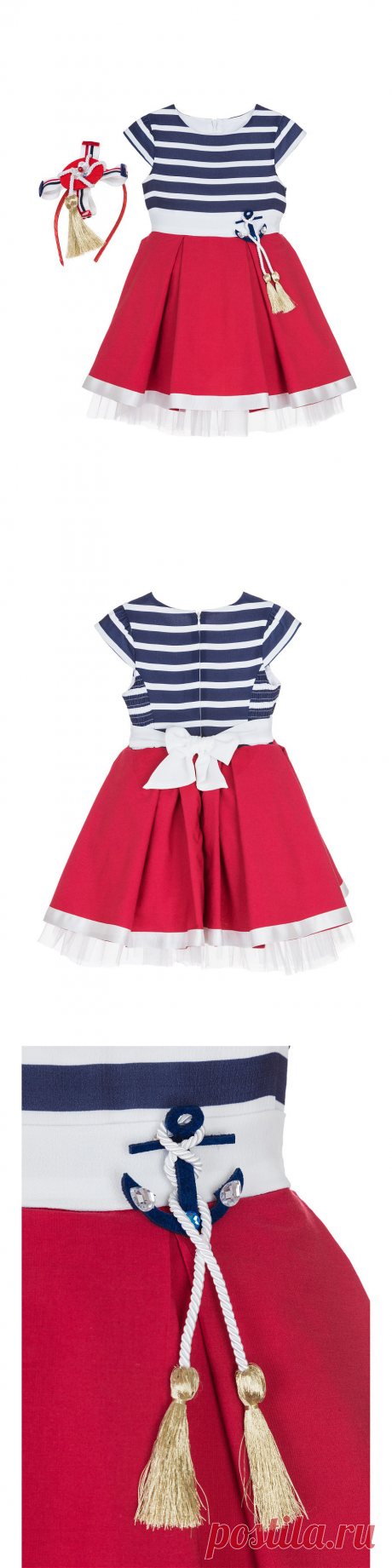 Платье+ободок+брошь для девочки lindissima Lindissima 5611424 в интернет-магазине Wildberries.ru