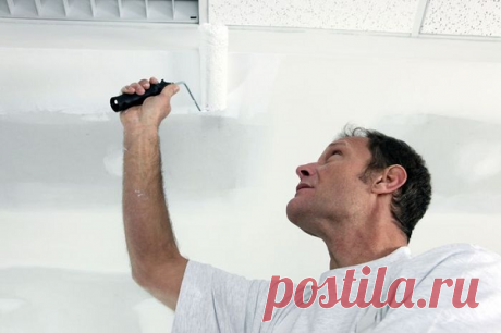 Как правильно покрасить потолок, с учетом многих тонкостей + Видео | СТРОИМ ДОМ вместе