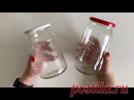 DIY Simple idea from Glass jars | Recycling ideas - YouTube