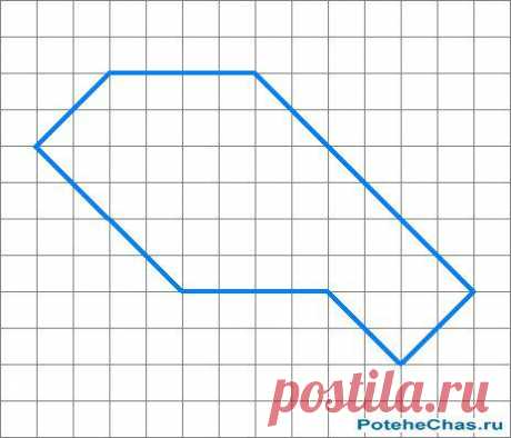 Графическая головоломка | Разделить фигуру на равные части