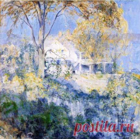 John Henry Twachtman \ Обнимает сердце покорность. Тихо….