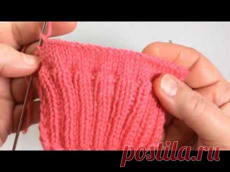 Исландский способ закрытия петель (#10). Вязание спицами / Icelandic Bind Off - YouTube