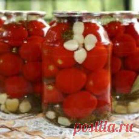 Рецепт заготовки на зиму помидоры маринованные без стерилизации - Овощи на зиму от 1001 ЕДА