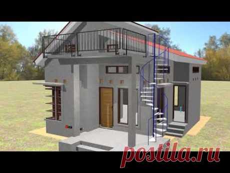 Tahapan Pembangunan Rumah Minimalis Modern 2 Kamar Tidur Ukuran 9,5 M x 7 M