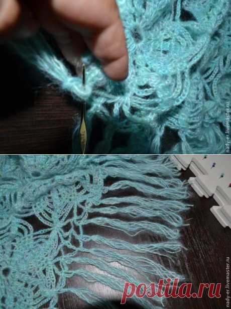 Как сделать кисти для шали - Ярмарка Мастеров - ручная работа, handmade