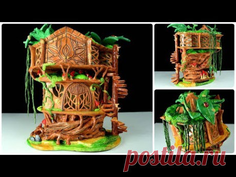 ♡ DIY Fairy Tree House ♡