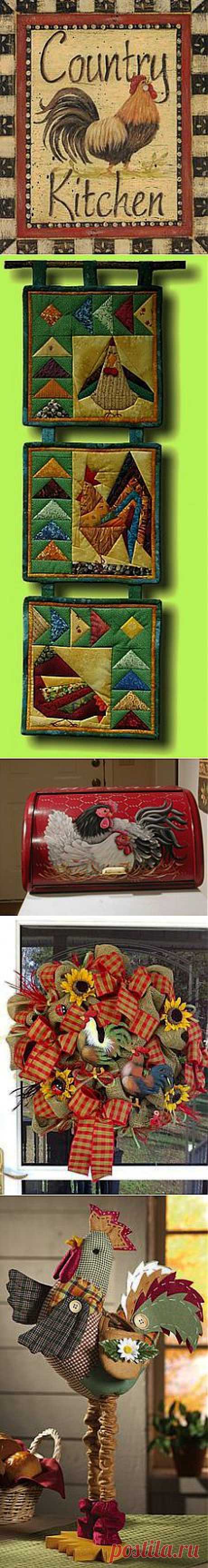 Ceramic roosters в Pinterest