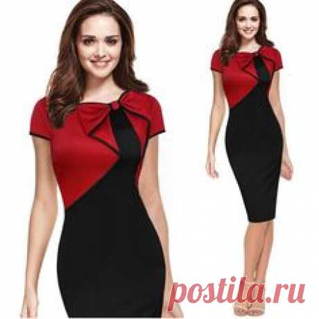 Women Sexy Elegant Business Work Office Pencil Dress Slim Party Cocktail Dresses | Clothing, Shoes & Accessories, Women's Clothing, Dresses | eBay!