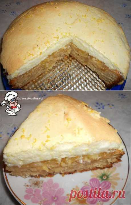 Лимонный пирог из дрожжевого теста | Кулинарные рецепты блюд