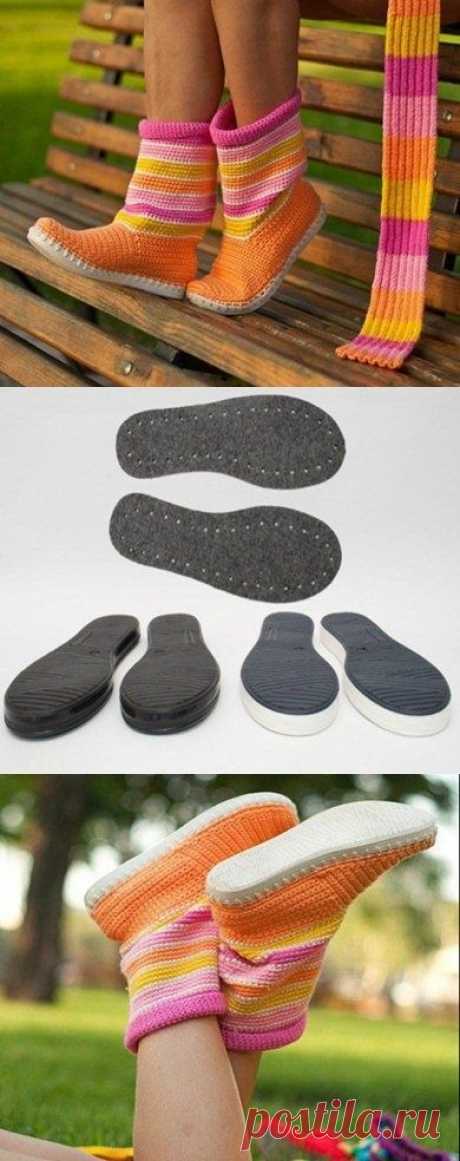 crochet shoes. Where can I find these soles. So I can make slippers for my whole family: