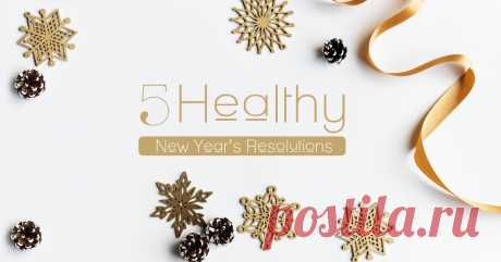 New Year is around the corner and there is nothing better to start it on a healthy note. Not sure about where to begin from? Te help you get started, here are 5 resolutions for your health. Pick at least one of these worthy resolution and try to make it a part of your lifestyle this year. Here’s to a healthy you!