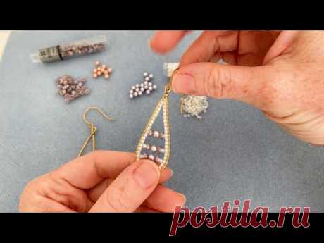 Handmade Wedding Jewelry: How to Make Seed Bead and Pearl Earrings