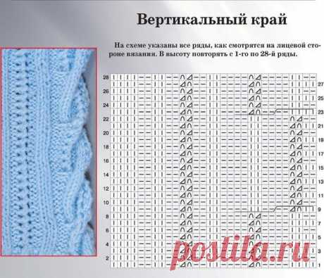 УЗОР СПИЦАМИ / KNITTED PATTERN