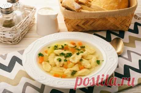 Клецки для супа – 10 вкусных рецептов приготовления с фото