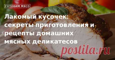 Рецепты приготовления мясных деликатесов в домашних условиях Как приготовить дома вкусные и натуральные мясные деликатесы? Подборку оригинальных и простых рецептов по изготовлению буженины, ветчины из различных видов мяса, террина, зельца вы найдете в нашей статье.