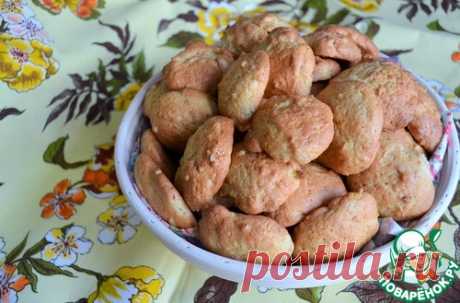 Яблочно-ореховое печенье - кулинарный рецепт