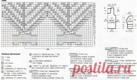Вязание спицами для женщин Джемпер: Дневник группы «ВЯЖЕМ ПО ОПИСАНИЮ»: Группы - женская социальная сеть myJulia.ru