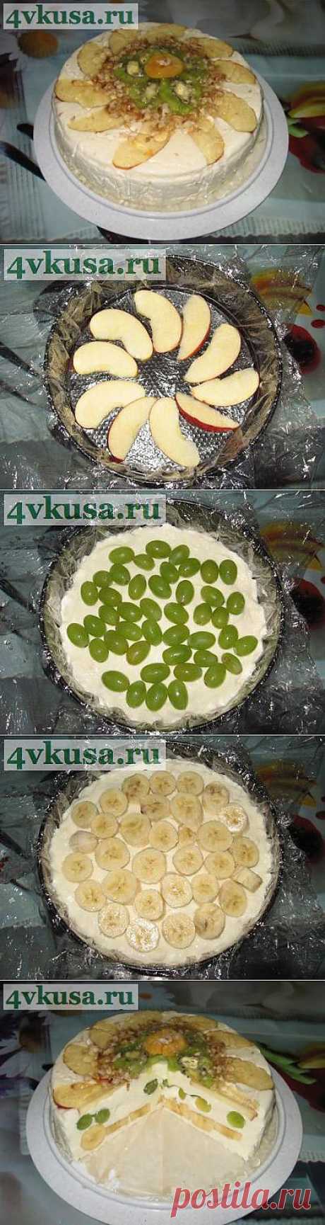Торт &quot;МОРОЗКО&quot; (торт без выпечки). Фоторецепт. | 4vkusa.ru