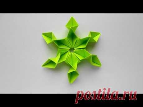 Красивый оригами цветок из бумаги своими руками 🌷 - YouTube