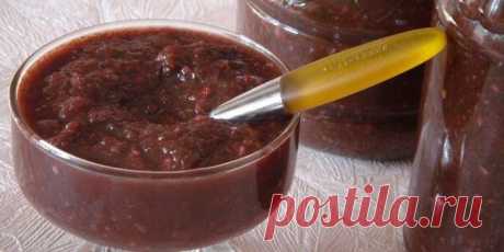 Сливовый соус к мясу на зиму - пошаговые рецепты с фото