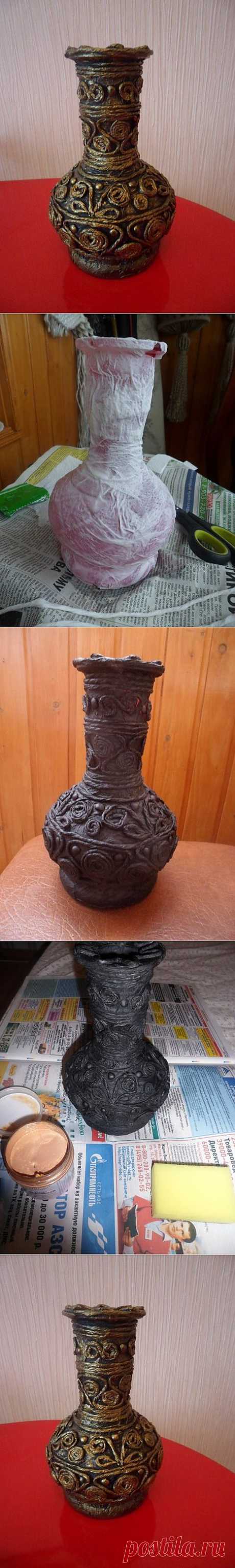 (+1) тема - Декор графина или вазы | СВОИМИ РУКАМИ