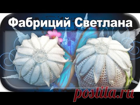 ☆Большая ромашка, вязание крючком для начинающих, crochet.