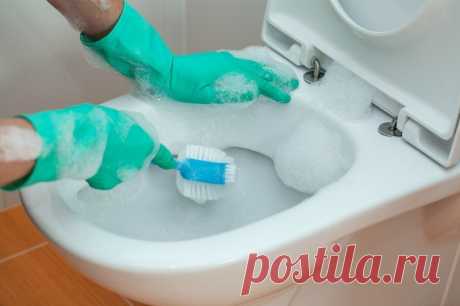 Как очистить унитаз до блеска недорогими домашними средствами